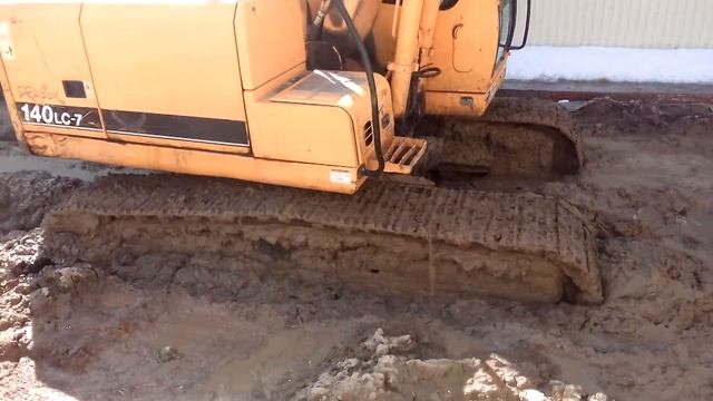 Очернение черноземом участка возле АБК... смотреть онлайн