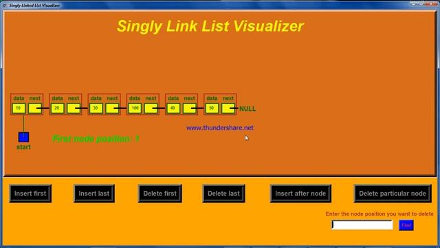 Singly link list visualizer made in Python by Tkinter смотреть онлайн