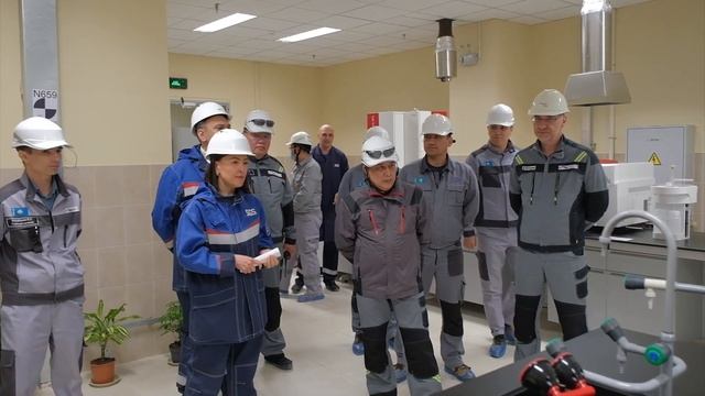 Открытие лаборатории SGS на проекте KPI (Атырау, Казахстан)