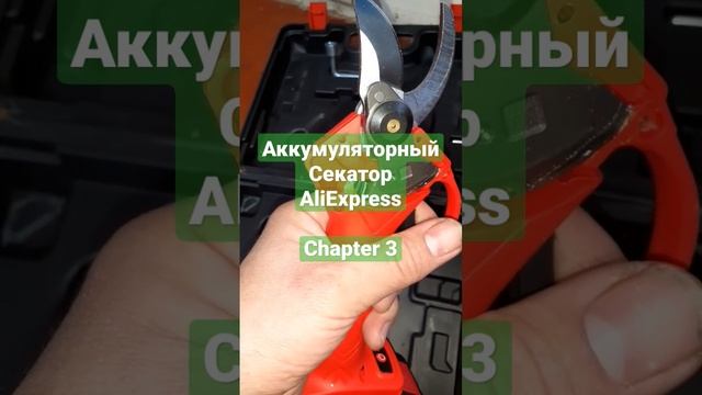 ?Аккумуляторный секатор AliExpress chapter 3 смотреть онлайн