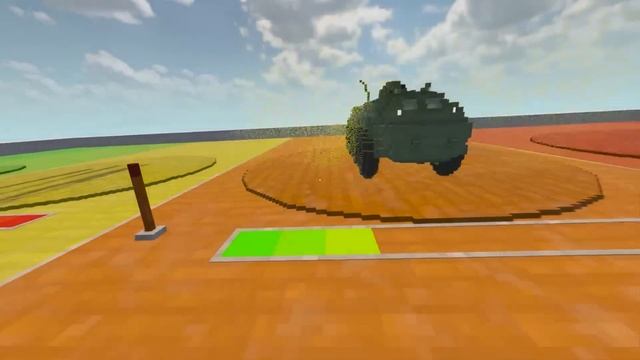 Cars vs RAINBOW FRIENDS - BLUE | Teardown & Roblox смотреть онлайн