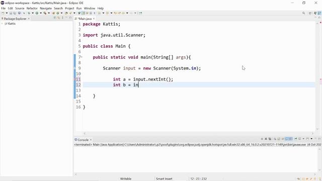 Kattis - Add Two Numbers Solution (Java) смотреть онлайн