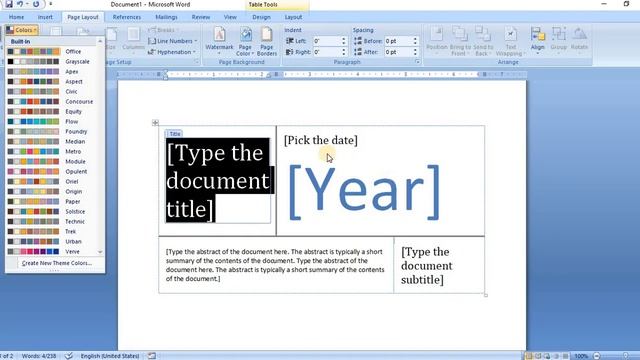 Microsoft word themes||Themes ms word смотреть онлайн