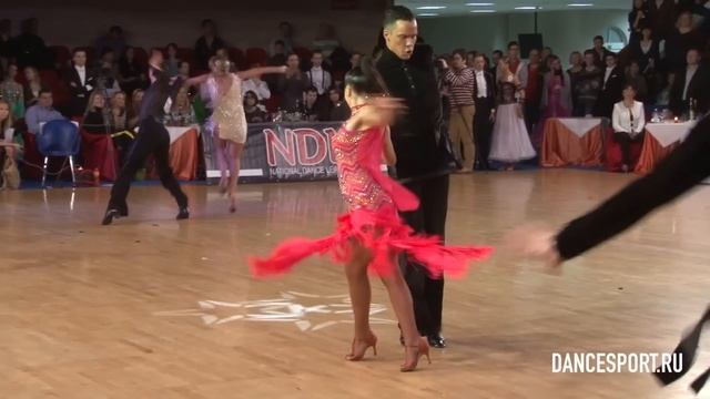 Мурзин Павел - Евтошук Мария, 1/4 Samba смотреть онлайн