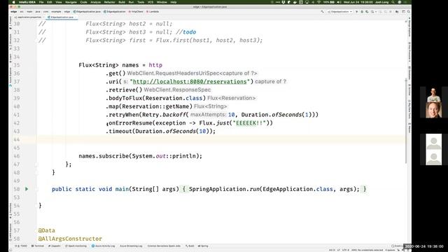 Reactive Spring Framework смотреть онлайн