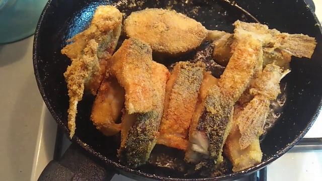 Жаренная рыба в кукурузном кляре. Очень ВКУСНО!!!