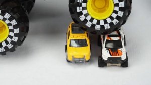 Хотвилс монстер трак, видео про машинки!