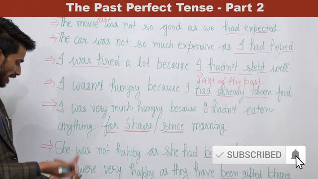 The Past Perfect Tense - Part 2 | Superb Explanation by Neel Sir | English Charcha | 8219243997 смотреть онлайн
