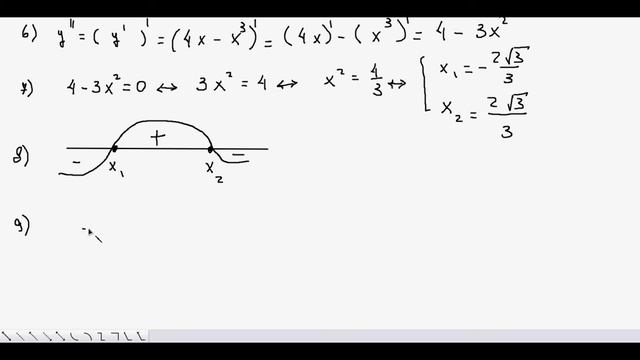 1163. Общее исследование функции и построение графика смотреть онлайн