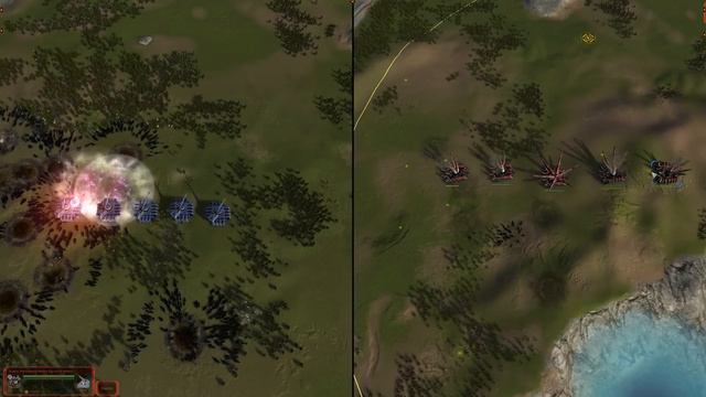 Supreme Commander Face off: Heavy Artillery vs. Scathis смотреть онлайн