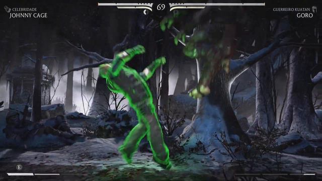 Mortal Kombat 10 - Johnny Cage vs Goro - PS5 [4K] смотреть онлайн
