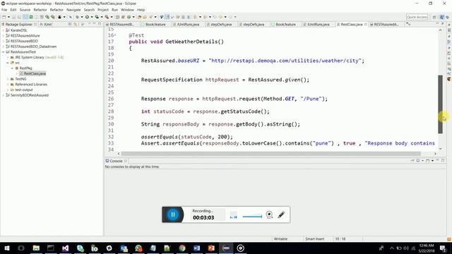 REST Assured with Vigo Reporting смотреть онлайн