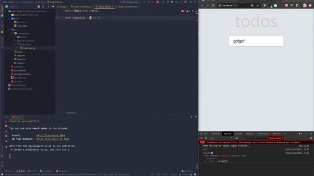 ⚛️ ПИШЕМ ПРОСТОЙ TODO LIST НА REACT ЗА 10 МИНУТ смотреть онлайн