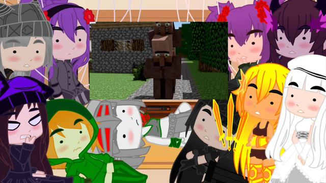 Mob talker react to Villager News part 1 (Minecraft Animation) by Element Animation смотреть онлайн