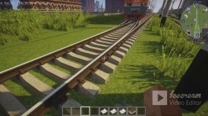 (РМП 7) Работаю Машинистом Поезда в (MineCraft) 7!
