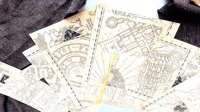 DIY ПИСЬМО ИЗ ХОГВАРТСА / КАРТА МАРОДЕРОВ / ПАЛОЧКА ГАРРИ ПОТТЕРА | Papercraft | Katrin//Kate смотреть онлайн