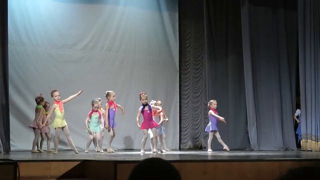 дети 4-5 "Волшебный цветок"балетная студия "Шене" Москва смотреть онлайн