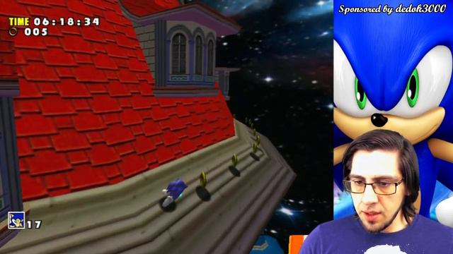 ГЛУПУЮ ЭМИ ВСТРЕЧАТ СОНИК ▶▷▶ Sonic Adventure 1 - Sonic часть 5 [Dreamcast] смотреть онлайн