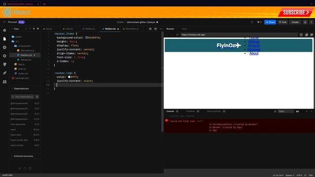 REACT JS Responsive Navbar Slow Paced Tutorial - Pure Coding Vibes смотреть онлайн