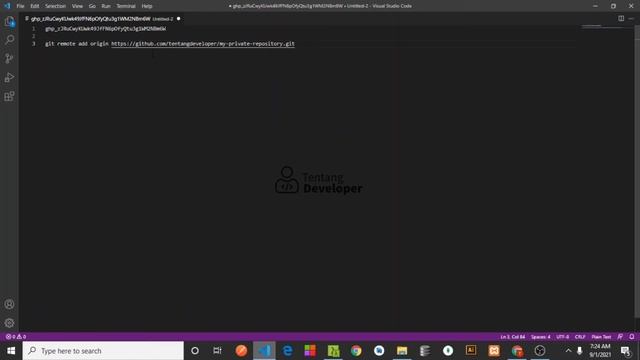 Cara merubah remote autentikasi github dari username dan password menjadi personal access token смотреть онлайн