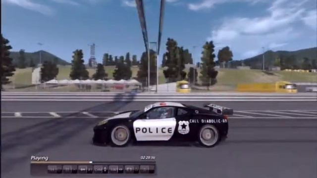 SUPERCAR CHALLENGE PS3 Ferrari F430 GT2 mugello replay 37 смотреть онлайн