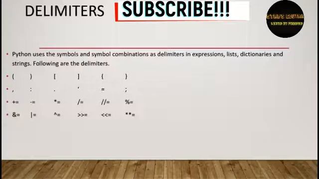 What is Delimiters ?||How to code|| Programming concept смотреть онлайн