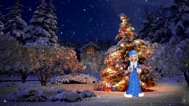 Ёлочка красивая Новый год смотреть онлайн