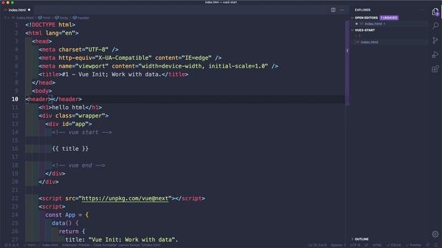 Vue 3 - Урок 4 смотреть онлайн