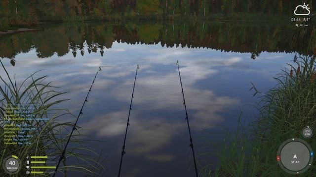 Русская рыбалка 4 - Старое озеро Комариное - Лещ в окуневой заводи смотреть онлайн