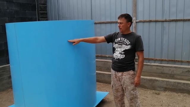БАССЕЙН из полипропилена / как сделать чашу для сауны смотреть онлайн