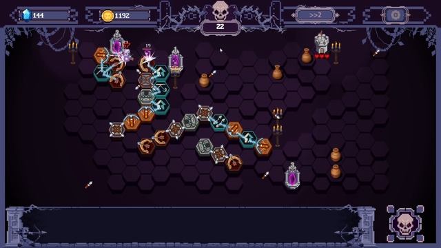 ROGUELITE CARD-BASED TOWER DEFENSE GAME! | Let's Try Hexagonal Tower смотреть онлайн