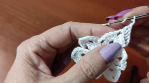 СНЕЖИНКА крючком для начинающих.  Урок 7. (720p).mp4