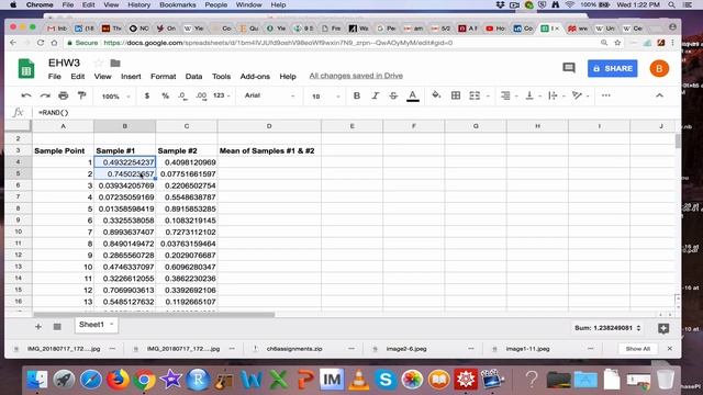 Sampling Distribution for Sample Mean Spreadsheet Simulation смотреть онлайн