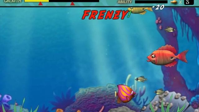 Продолжаю играть в старые игры: Feeding Frenzi №1 смотреть онлайн