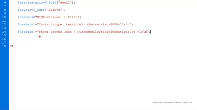 Curso PHP MySql. Enviar correos electrónicos. Vídeo 88 смотреть онлайн