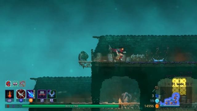 Dead Cells: Rise of the Giant (100 % полное прохождение) часть 5 (деревня на сваях) смотреть онлайн