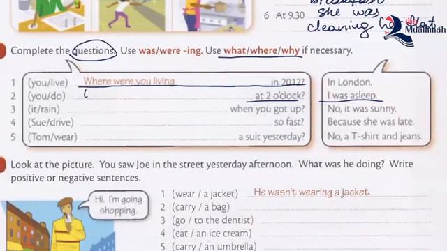 Raymond Murphy Unit 13 | Homework | The Past Simple Tense strukturasi | смотреть онлайн