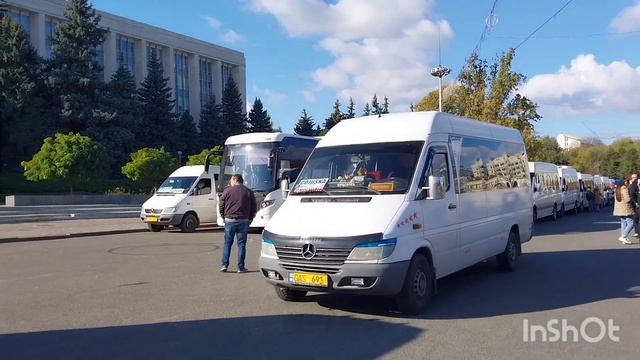 Молдова.Протест водителей на прошлой неделе в Кишинёве. смотреть онлайн