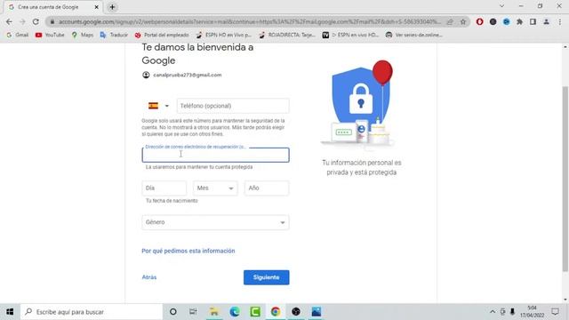 ✅ Como CREAR CUENTA GMAIL 2022 Pc