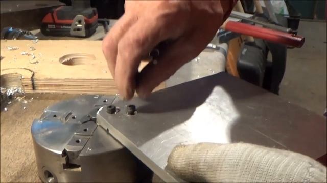 Изготовление больших губок для токарного патрона по дереву. Первая часть смотреть онлайн