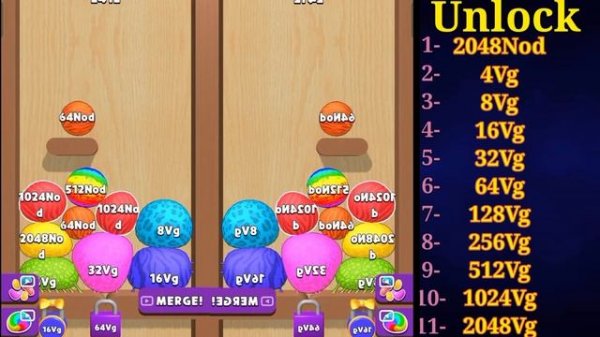 Blob Merge 3D | (unlock 2048 Vg ) 2048 ball in blob merge 3d video cool games new update#17
