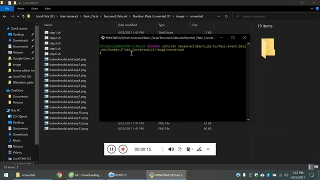 Run *.sh file using Git (Windows) смотреть онлайн