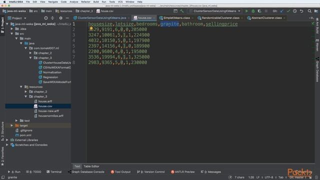 Machine Learning Projects with Java : Extracting Feature Vector for Housing Data | packtpub.com смотреть онлайн