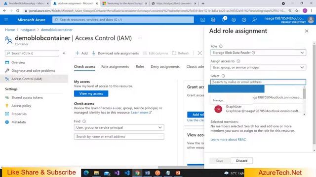 Azure Blob Storage -Access Blob From Azure Storage Account Using Postman Tool смотреть онлайн