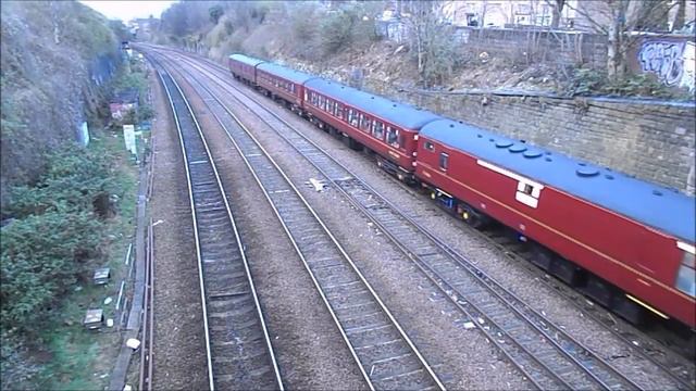 45699 'Galatea' Hauling 'The Cathedrals Express' West Brompton - Gloucester 21/03/2017 смотреть онлайн