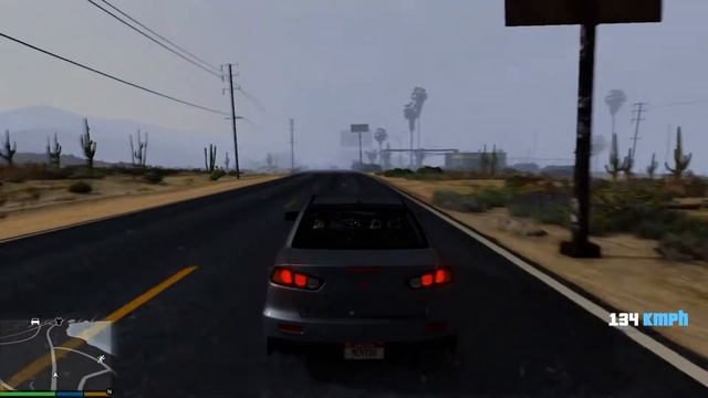 2016 Mitsubishi Lancer Evolution X - Test Drive Gameplay - GTA 5 REDUX Graphics Mod смотреть онлайн