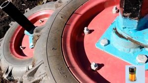 Как сделать разблокиратор колёс на мотоблок.DIY Wheel Unlock.