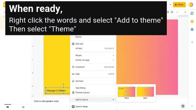 How to Make/Edit/Delete Watermarks in Google Slides смотреть онлайн