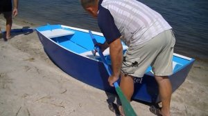 Складная лодка. Часть 5.  Испытание